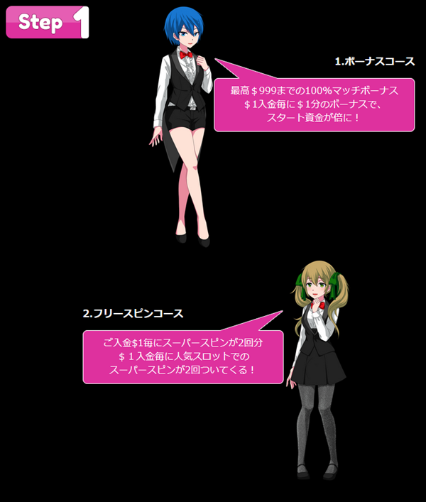 ボーナスラッキーニッキーカジノ